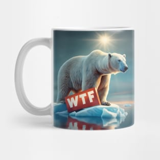 A Polar Bear's Desperate Plight Mug